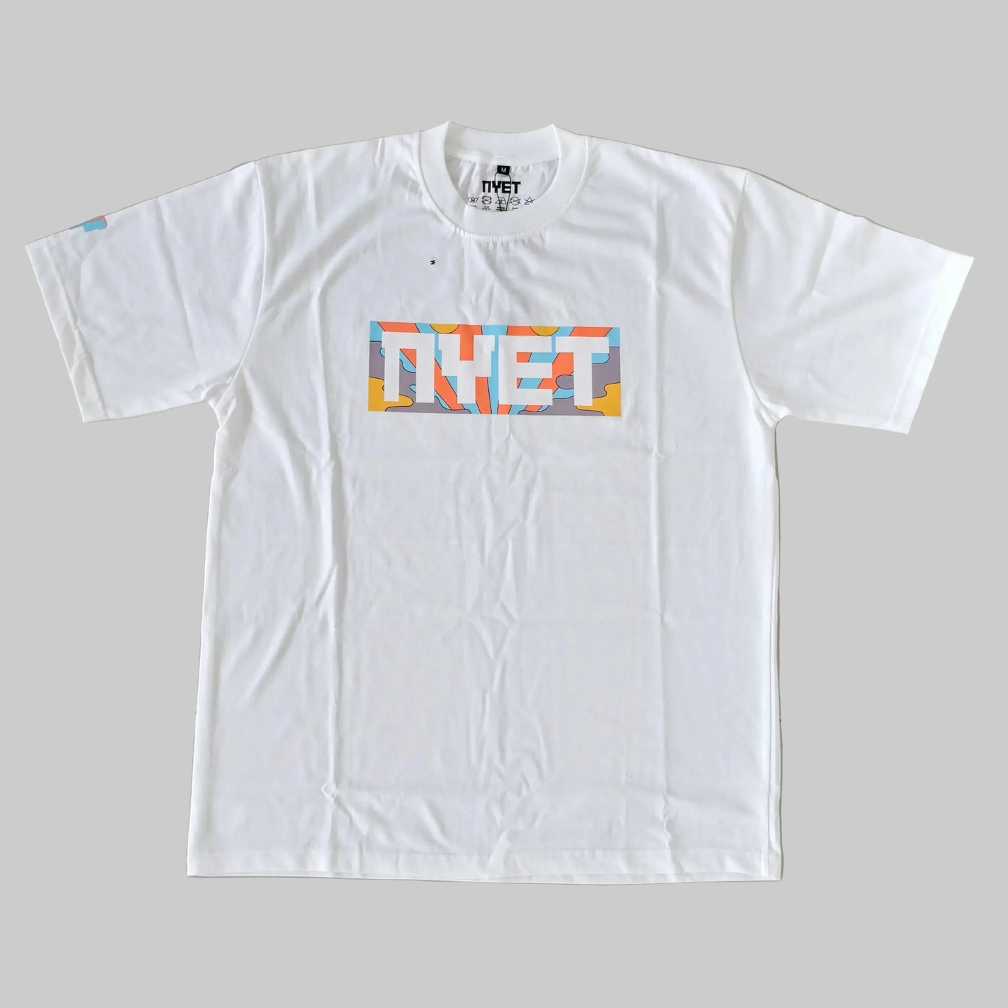 White Anime - Box Logo Oversized Tee